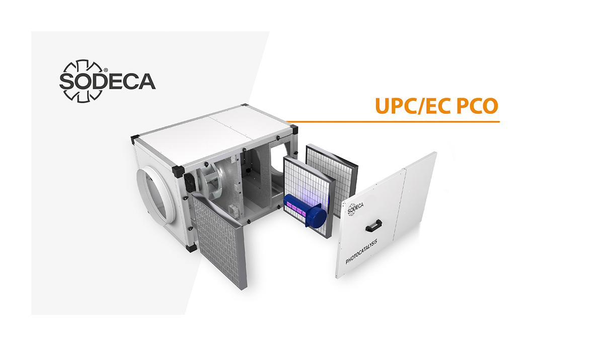 Soluciones de filtración y desinfección con tecnología PCO de SODECA, pensadas para locales con una gran afluencia de personas